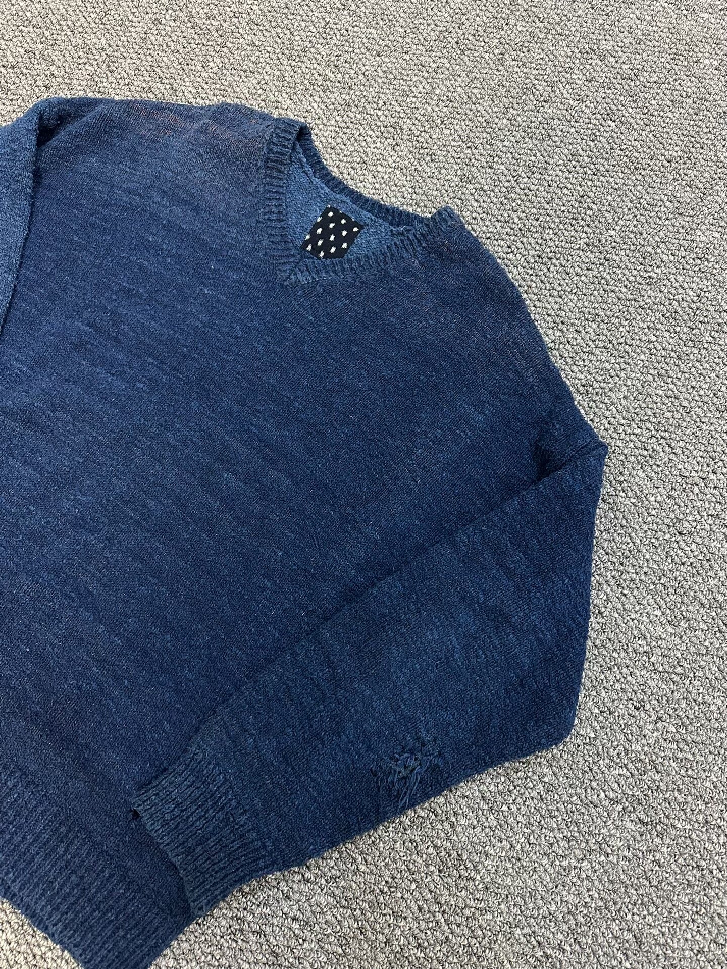 visvim Indigo Dyed Sweater
