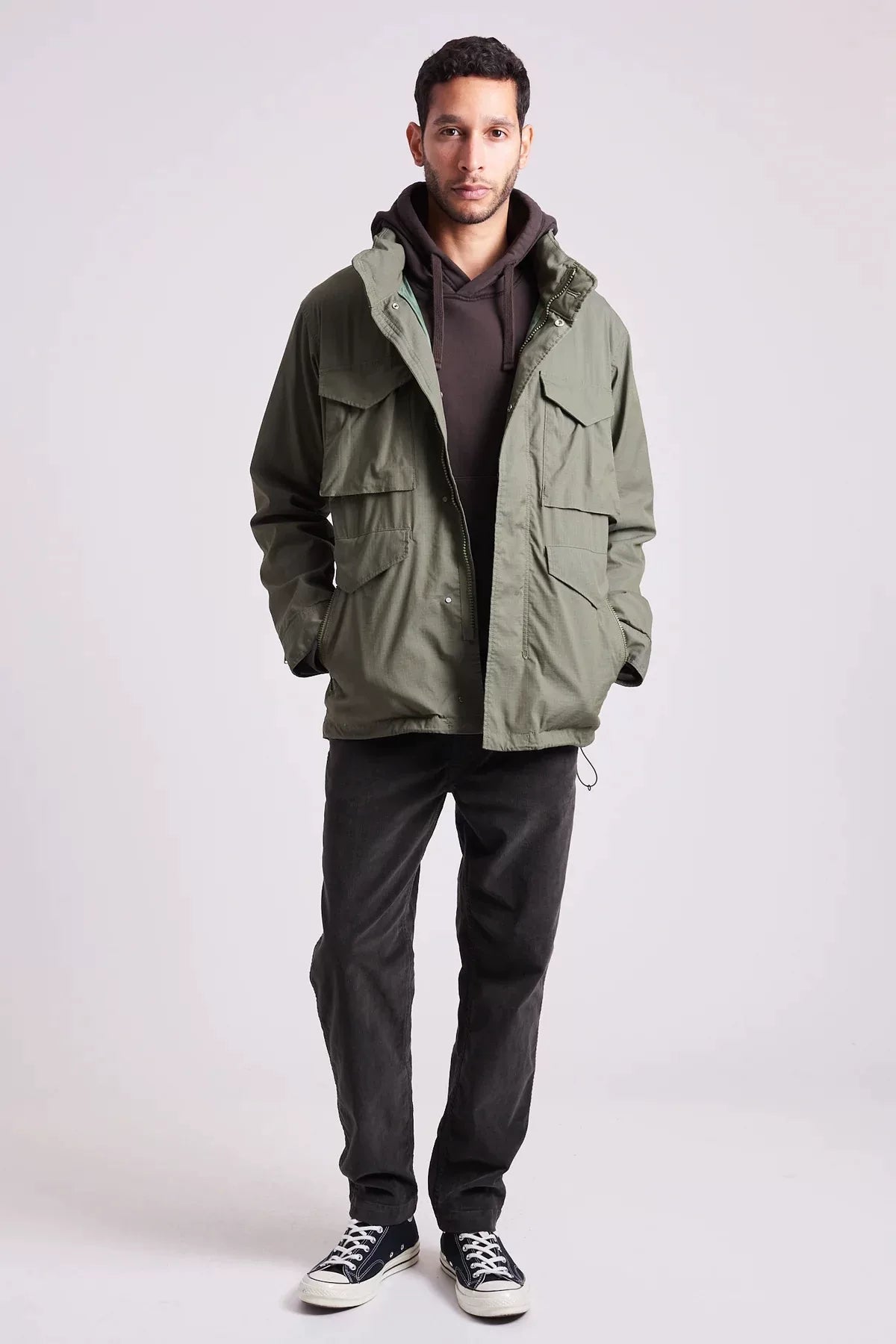 nonnative gore-tex trooper military jacket
