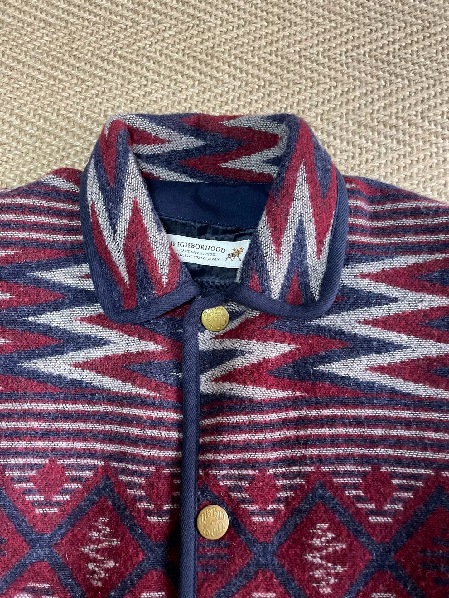 NEIGHBORHOOD Red Men's Jacket