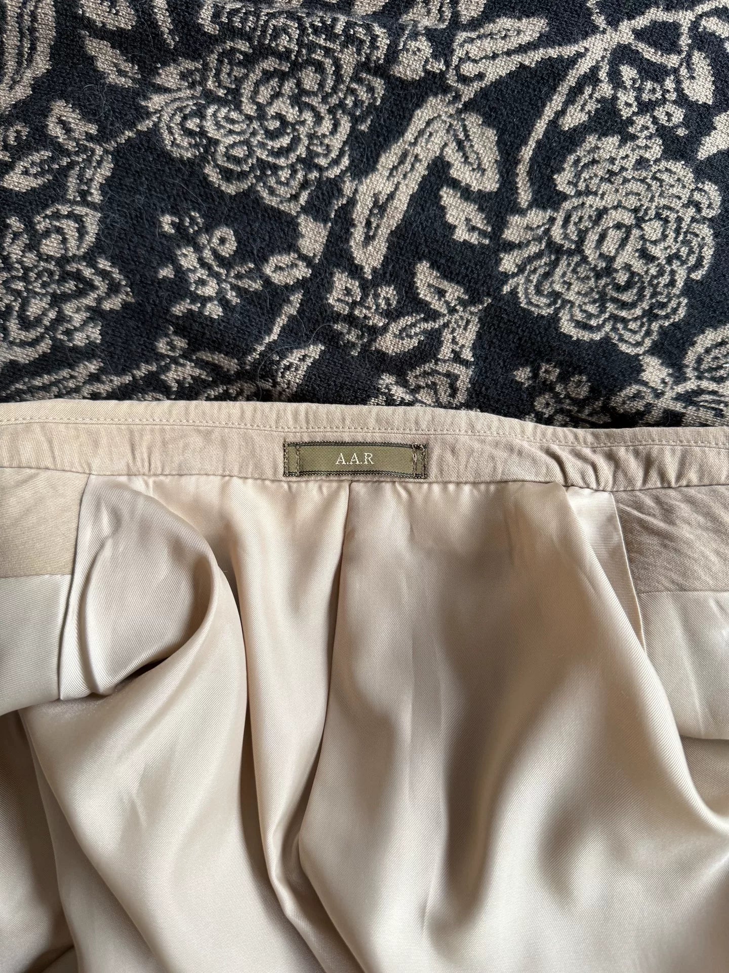 Yohji Yamamoto Textured Beige Blazer Jacket