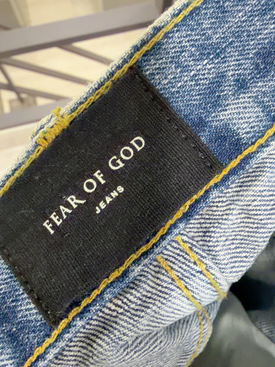 Fear of God Slim Fit Denim Jeans