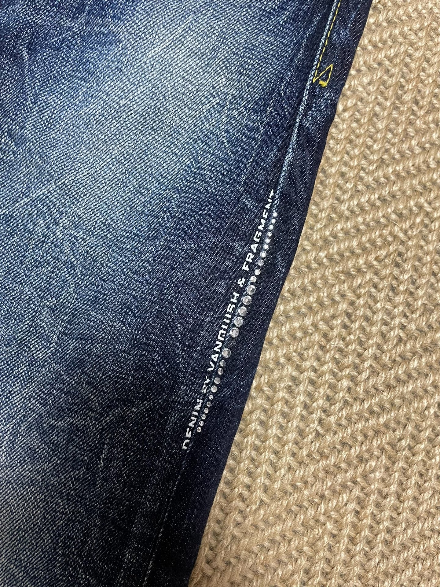 Vanquish & Fragment Cropped Denim Jeans