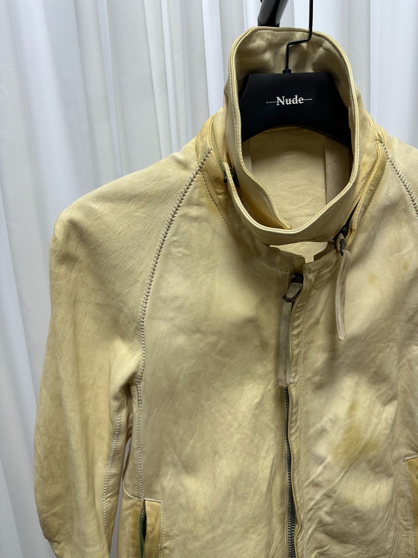Boris Bidjan Saberi Kangaroo Leather Jacket J2