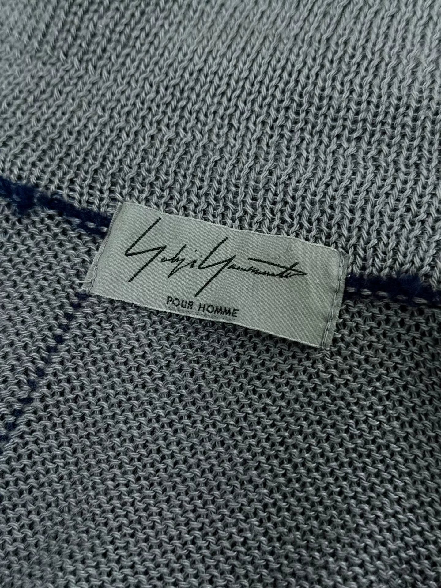 Yohji Yamamoto Deconstructed Knit Cardigan