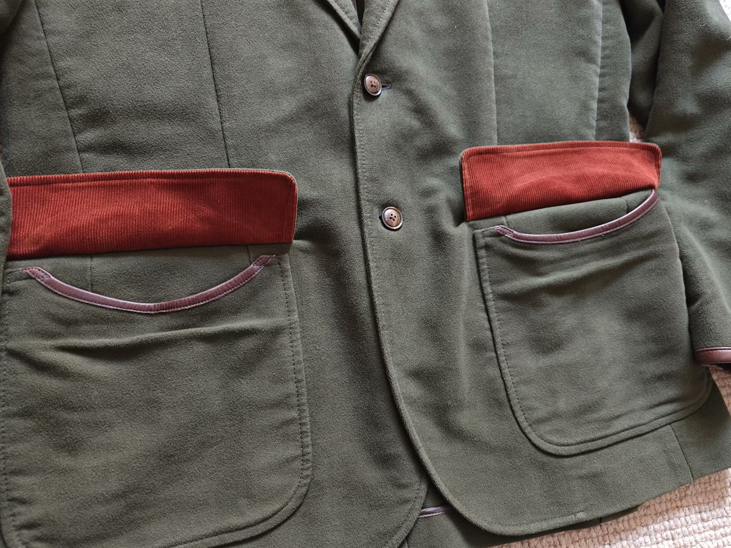 Polo Ralph Lauren Suede Hunting Blazer