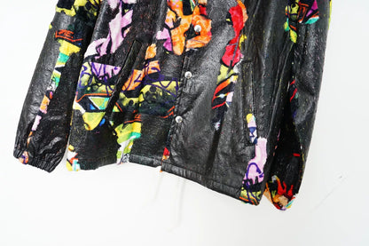 Comme des Garçons CDG Patchwork Faux Leather Jacket