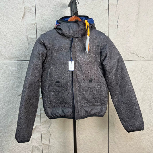 louis vuitton reversible hooded down jacket