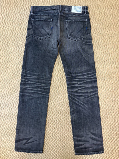 Neighborhood 07EX Distressed Wash Narrow Jeans