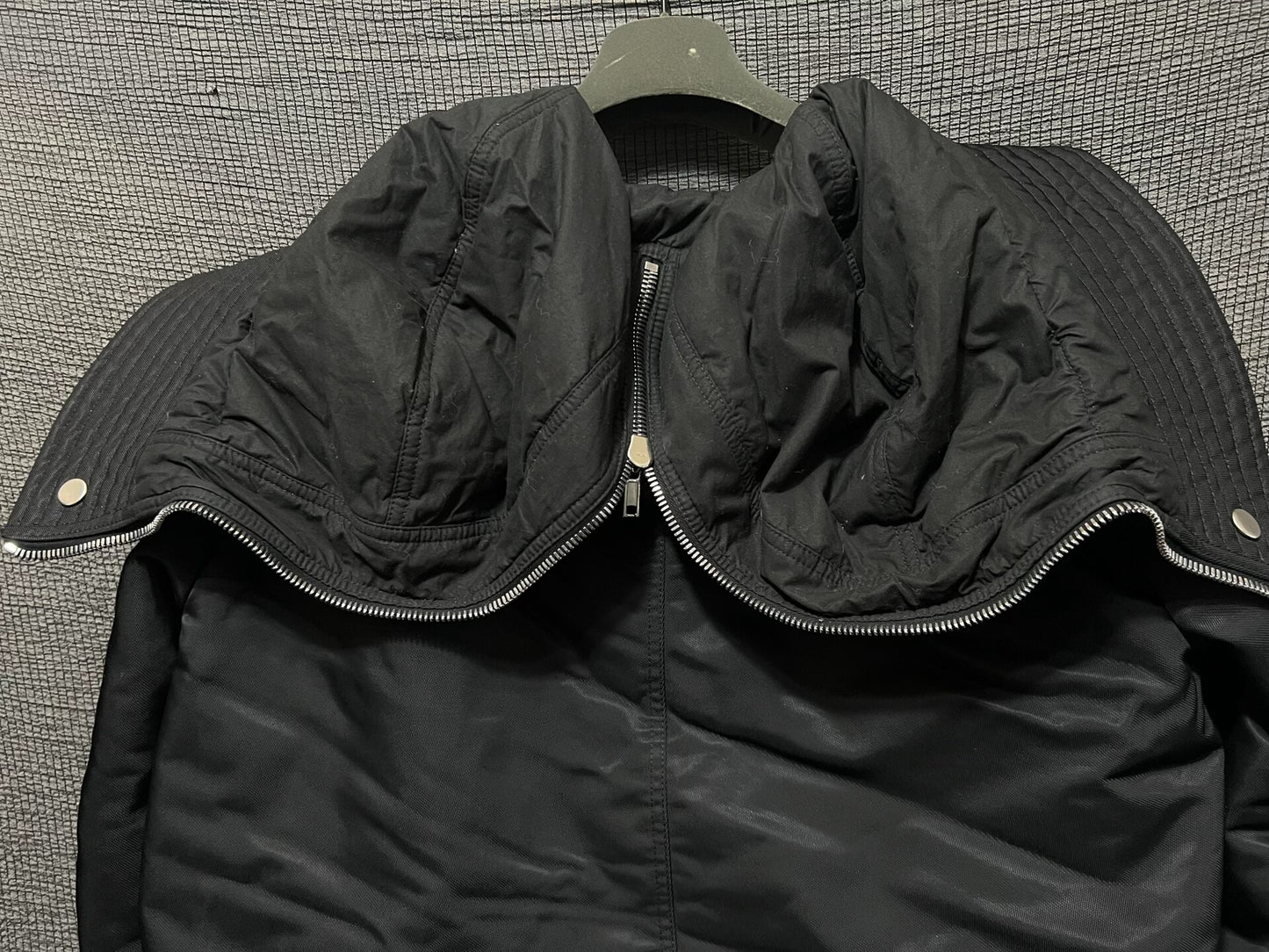 Rick Owens Nylon Bomber Jacket Size M