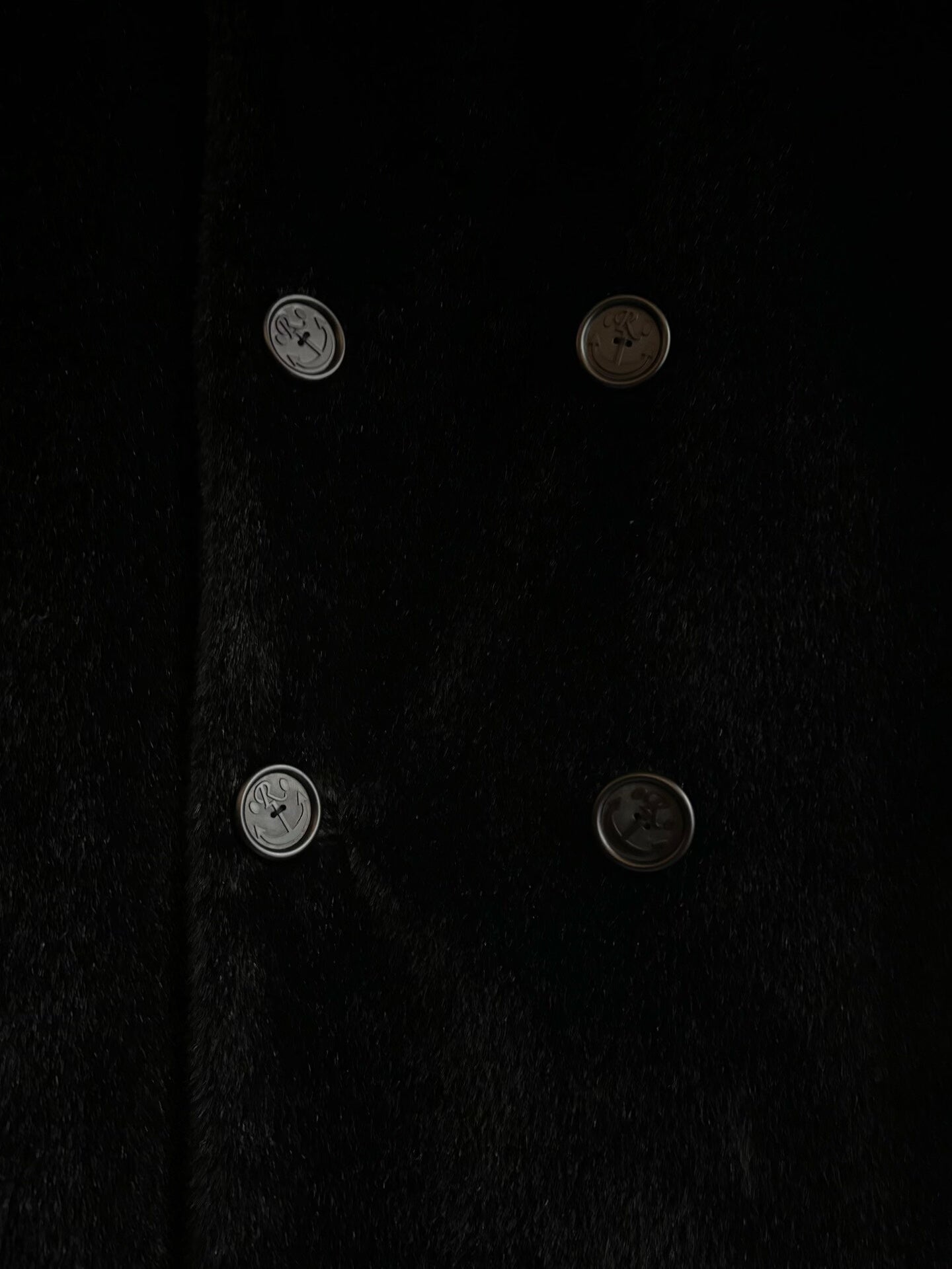 Raf Simons Double-Breasted Coat AW2012