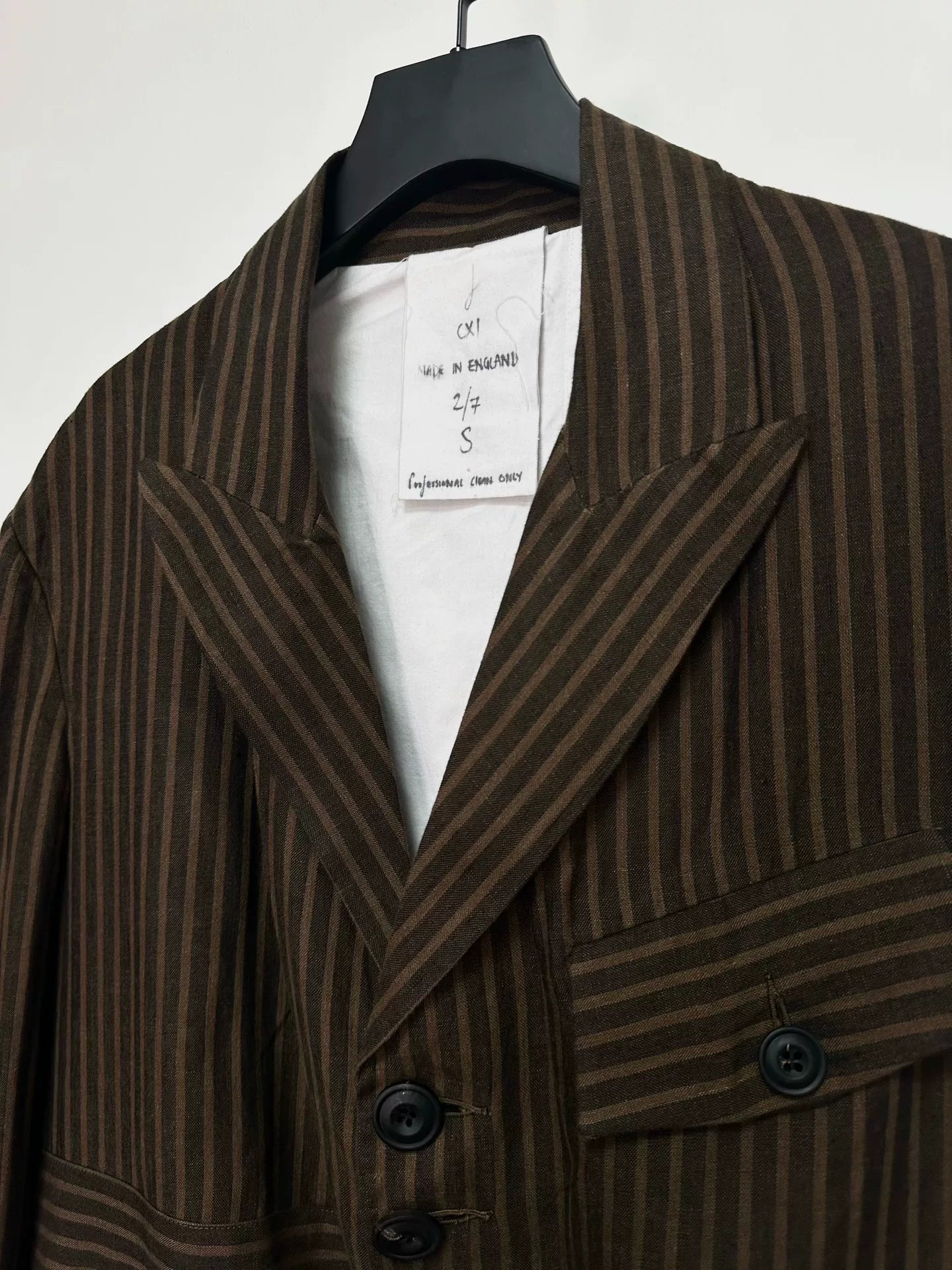 antique linen jacket by john alexander skelton