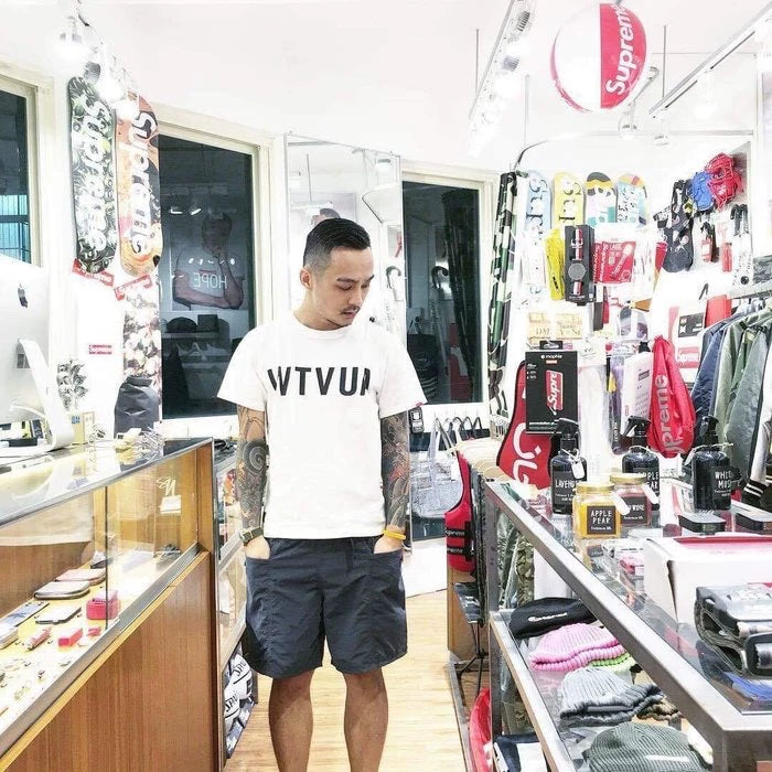 WTAPS Blue Board Short Shorts