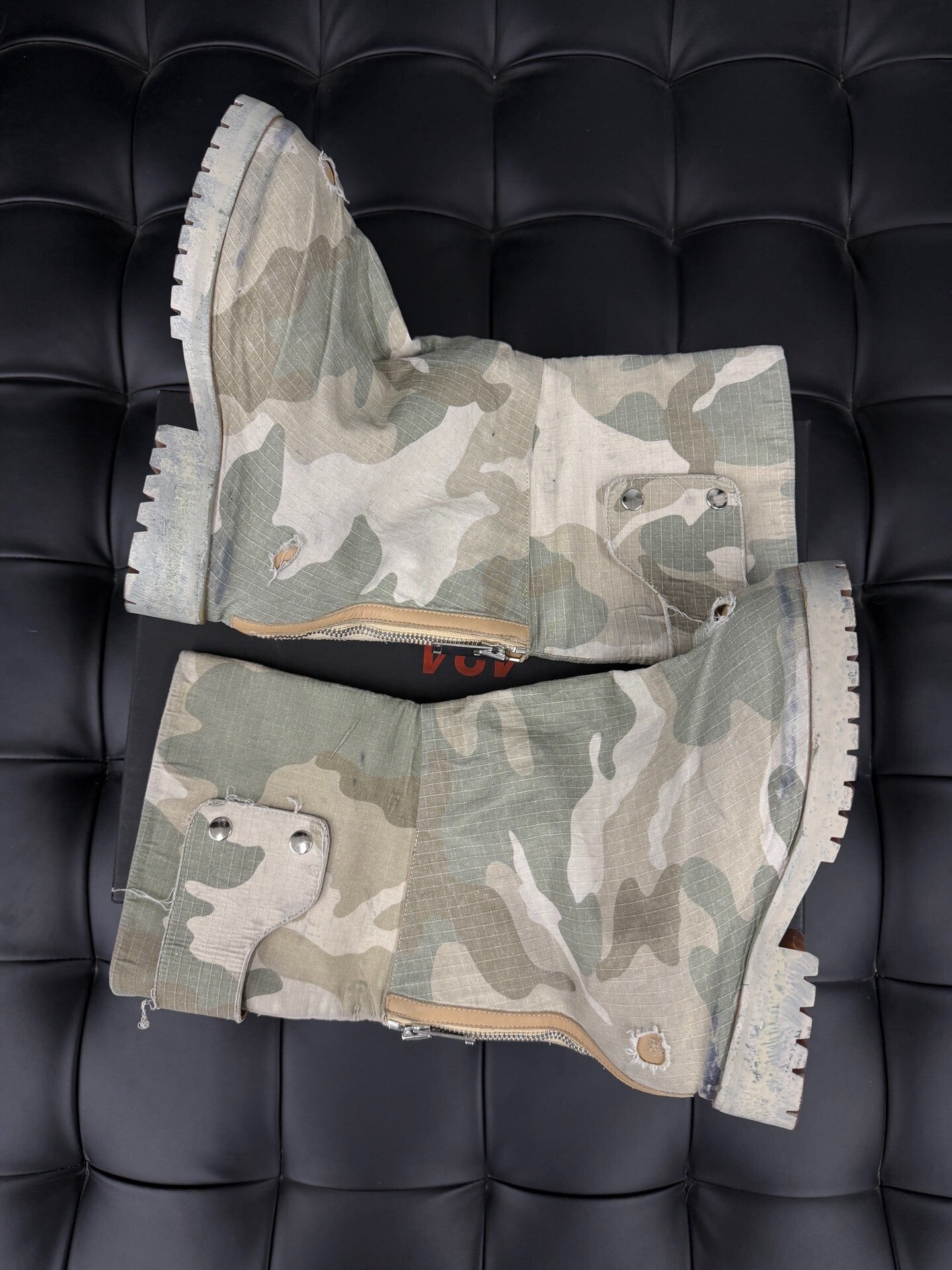 424inc Camo High-Top Dragon Boots
