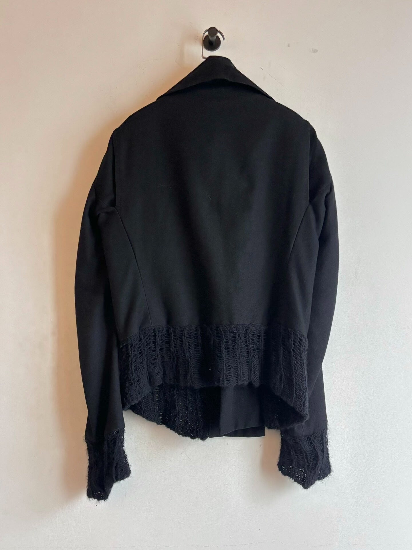 asymmetrical ninja jacket by ann demeulemeester