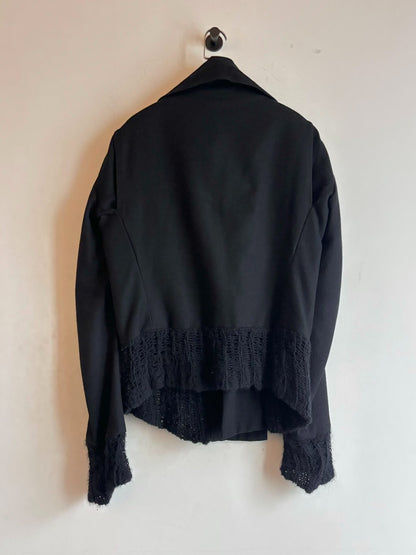 asymmetrical ninja jacket by ann demeulemeester