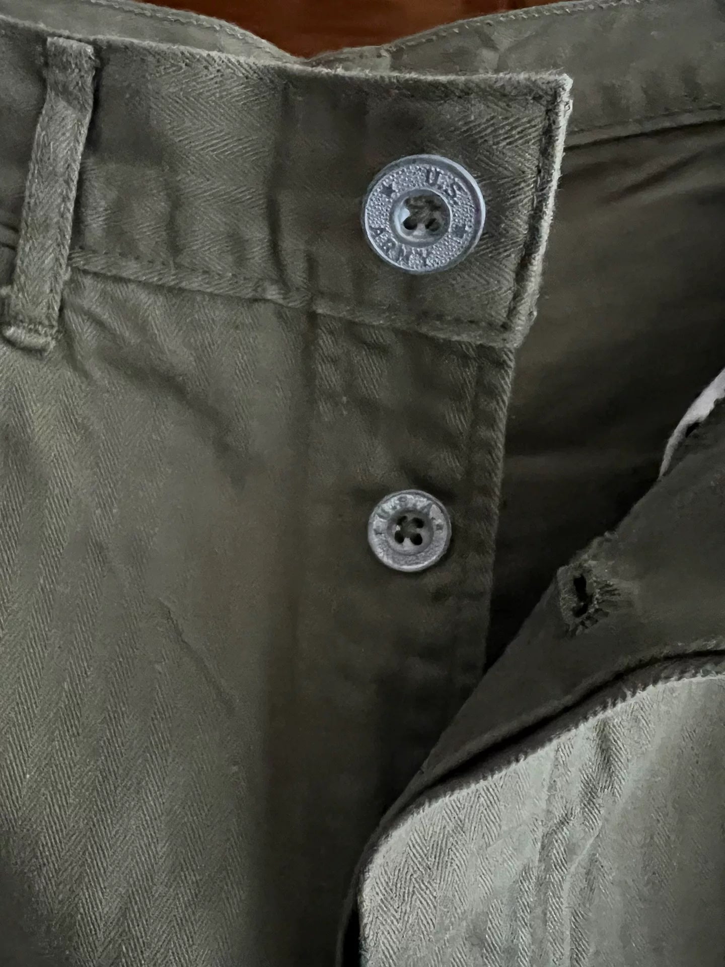 workers japan military style green pants