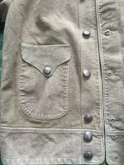 RRL Men's Summer Roughout Suede Jacket