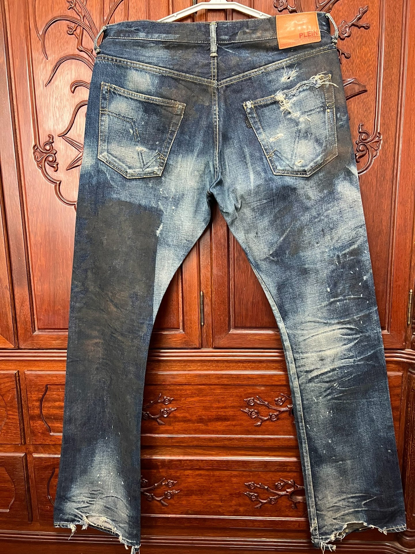 PLEIN FOUR Red Selvedge Japanese Denim Jeans