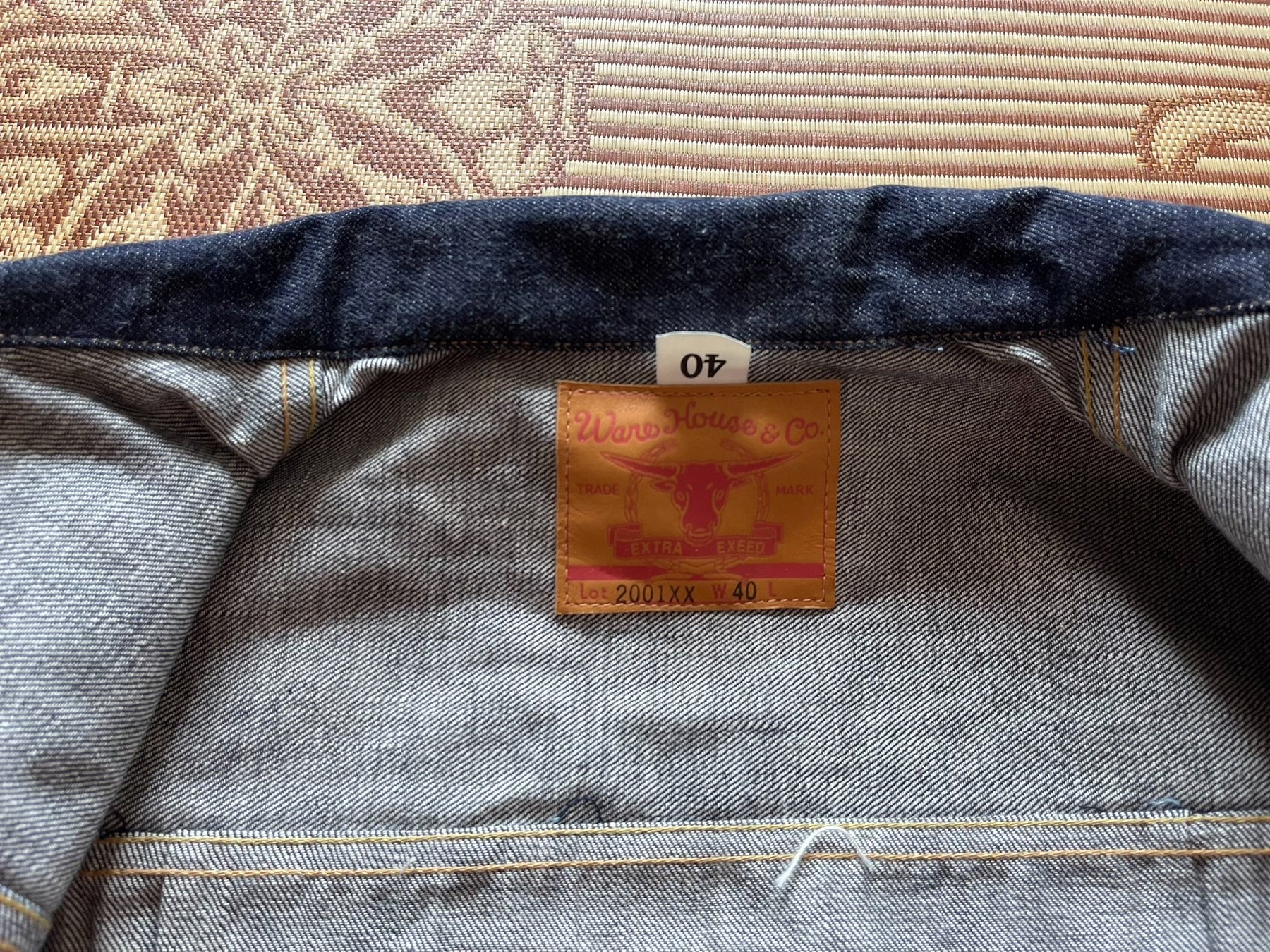 Warehouse Long-Horned Cow Head Jacket