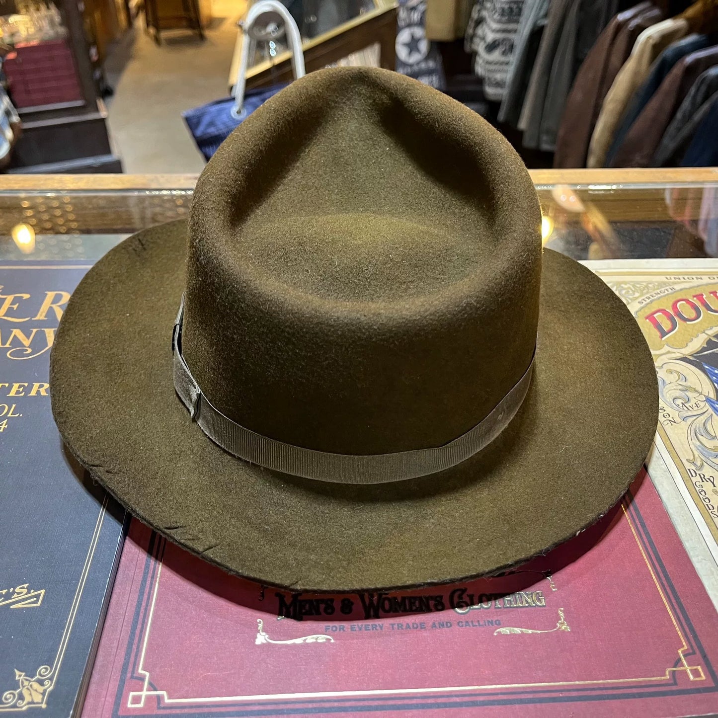 classic wool fedora hat by Ralph Lauren
