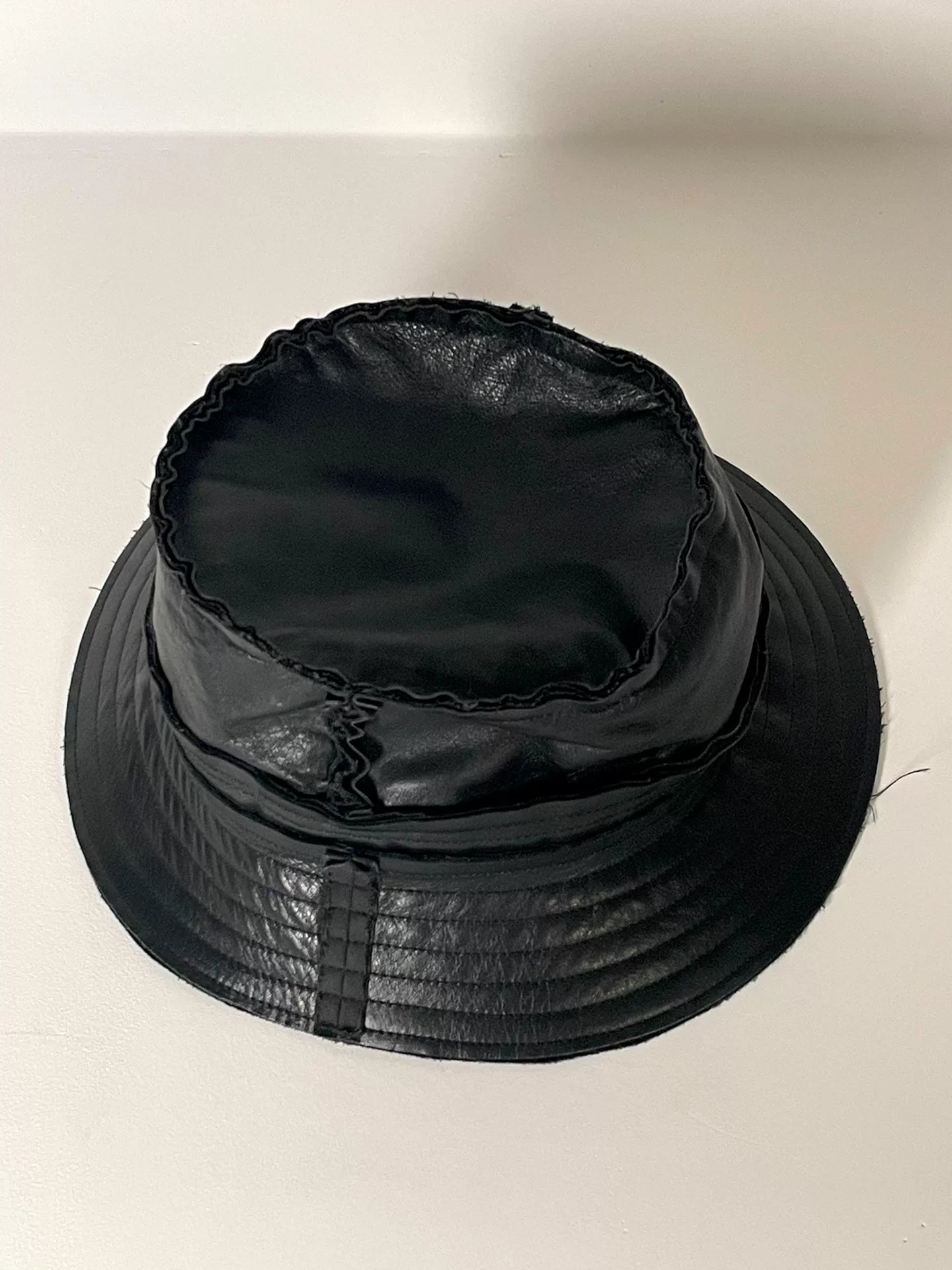 Comme Des Garcons Leather Fisherman Hat