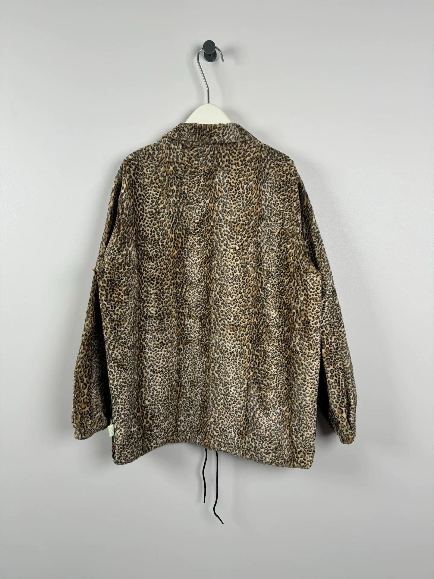 leopard print coach jacket size M