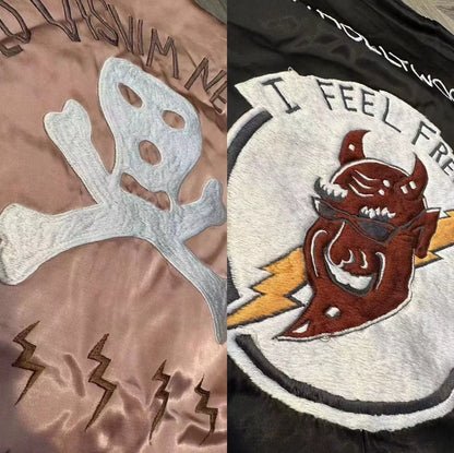 visvim Douglas Jacket in Black and Pink