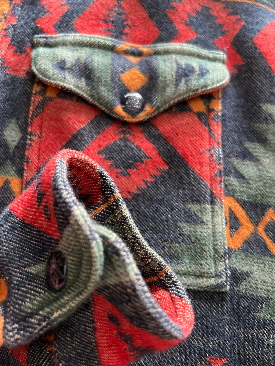 RRL Southwest Pattern Flannel Shirt