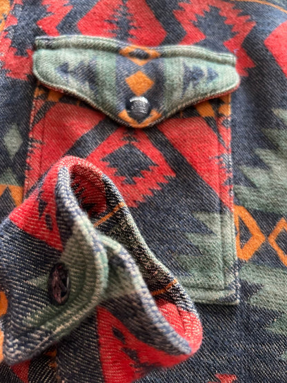 RRL Southwest Pattern Flannel Shirt