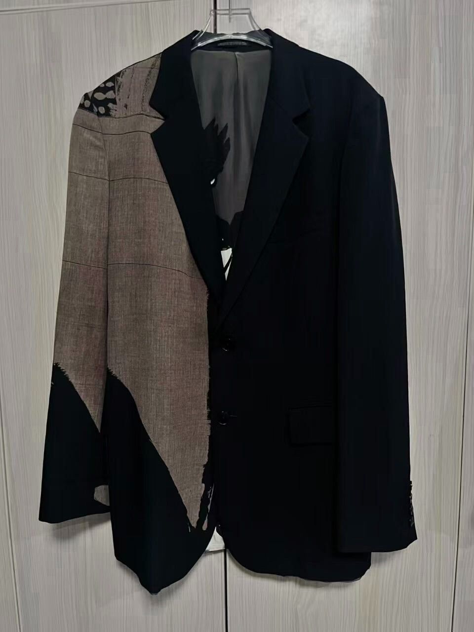 Yohji Yamamoto Twins Suit 17ss