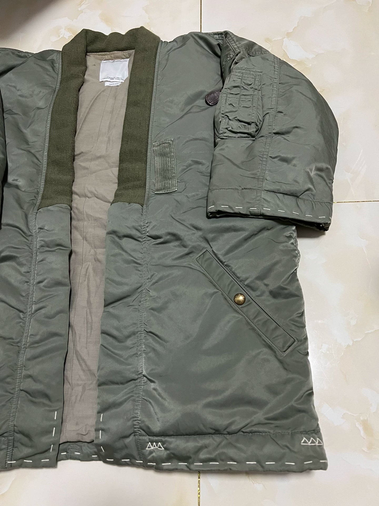 VISVIM 16AW SANJURO KIMONO DOWN JKT