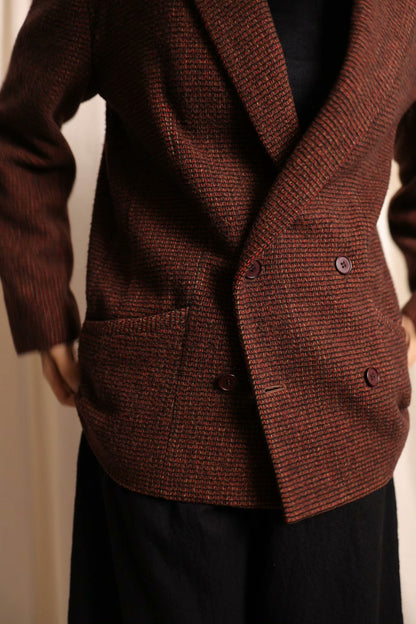 Y's by Yohji Yamamoto Multi Check Jacket