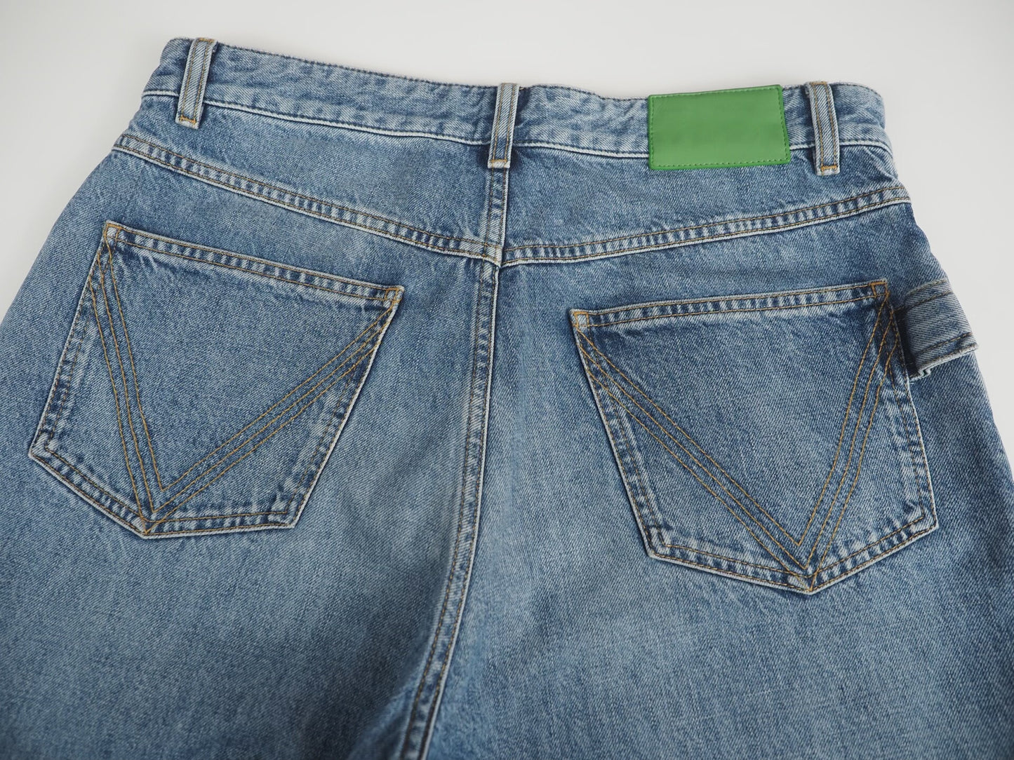 Bottega Veneta Wide Leg Denim Jeans