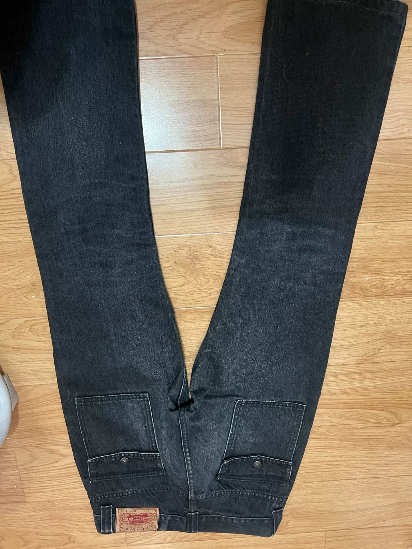 Freewheelers Skull Horse Denim Pants Size 28