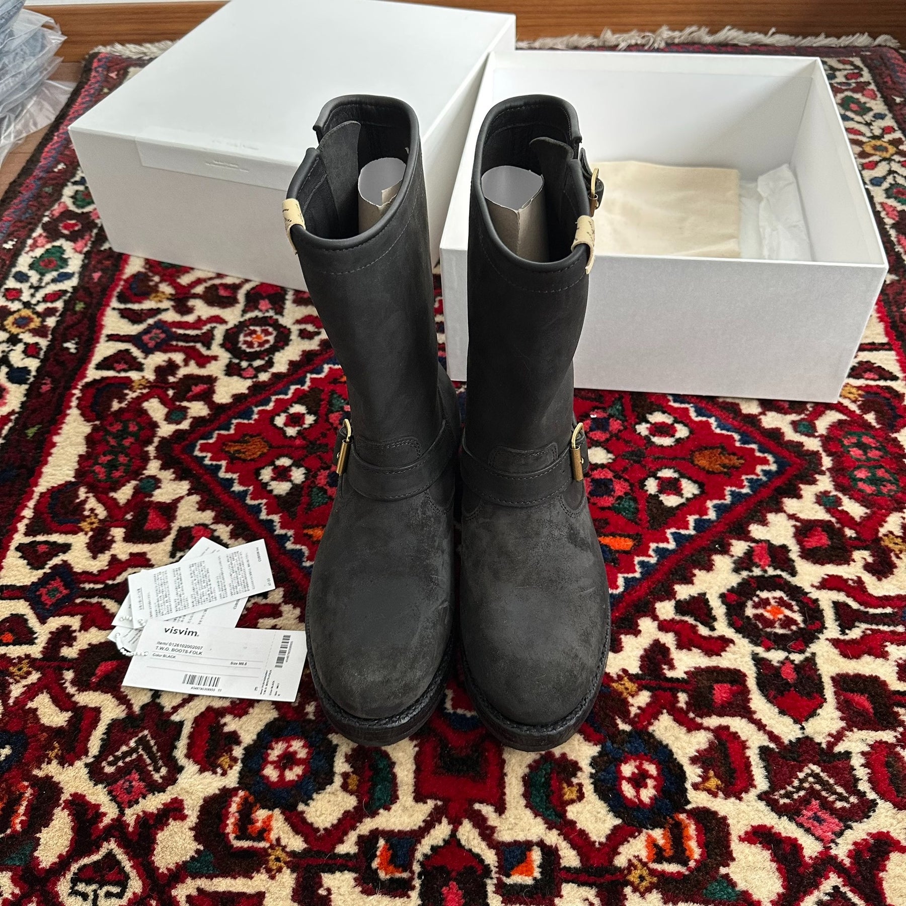 VISVIM 26SS T.W.O. Engineer Boots 8.5