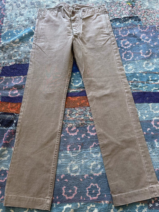 RRL Striped Casual Pants