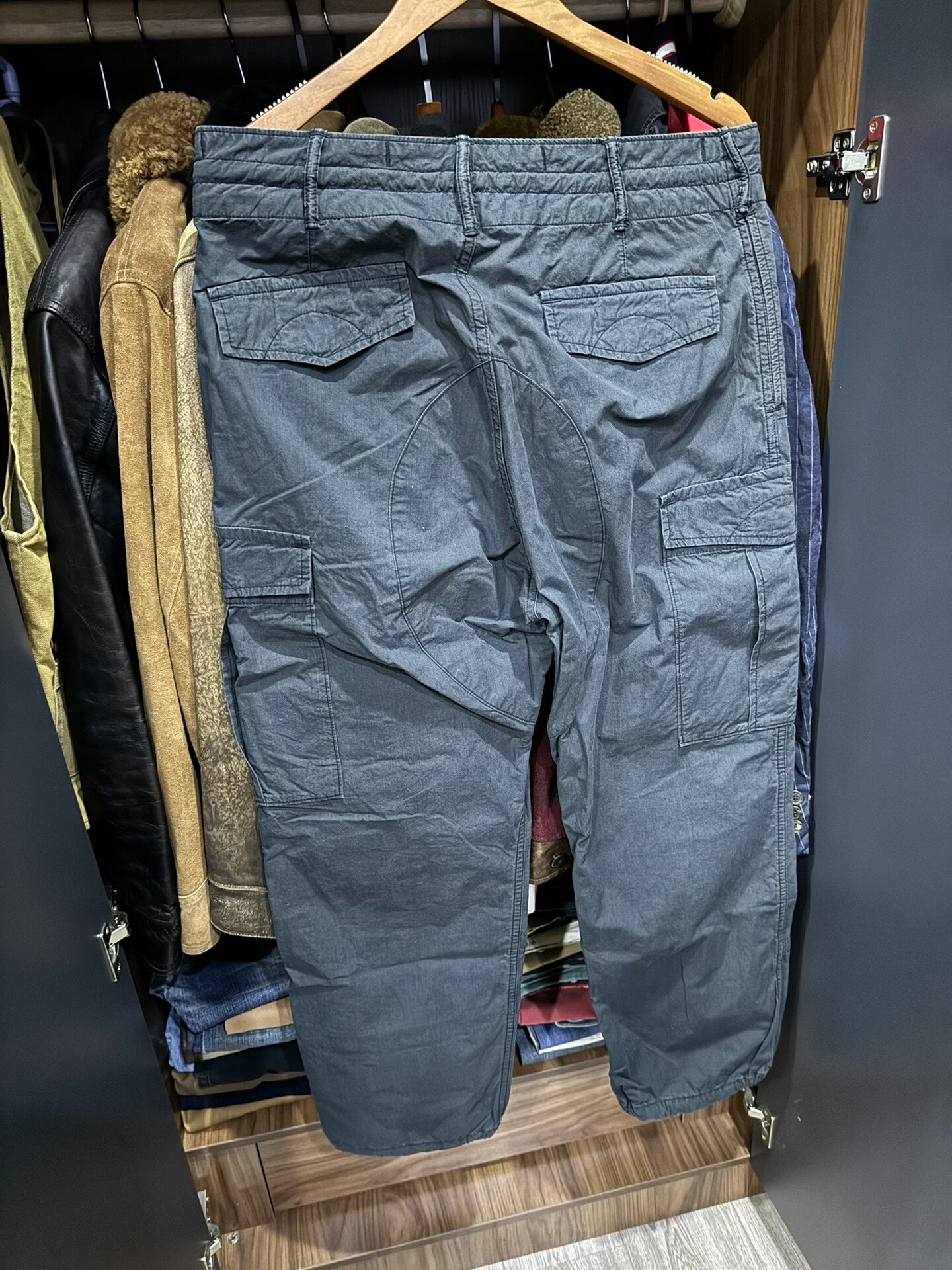 RRL Lightweight Black Cargo Pants