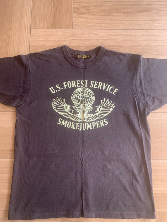 FREEWHEELERS Smoke Jumpers Printed T-Shirt
