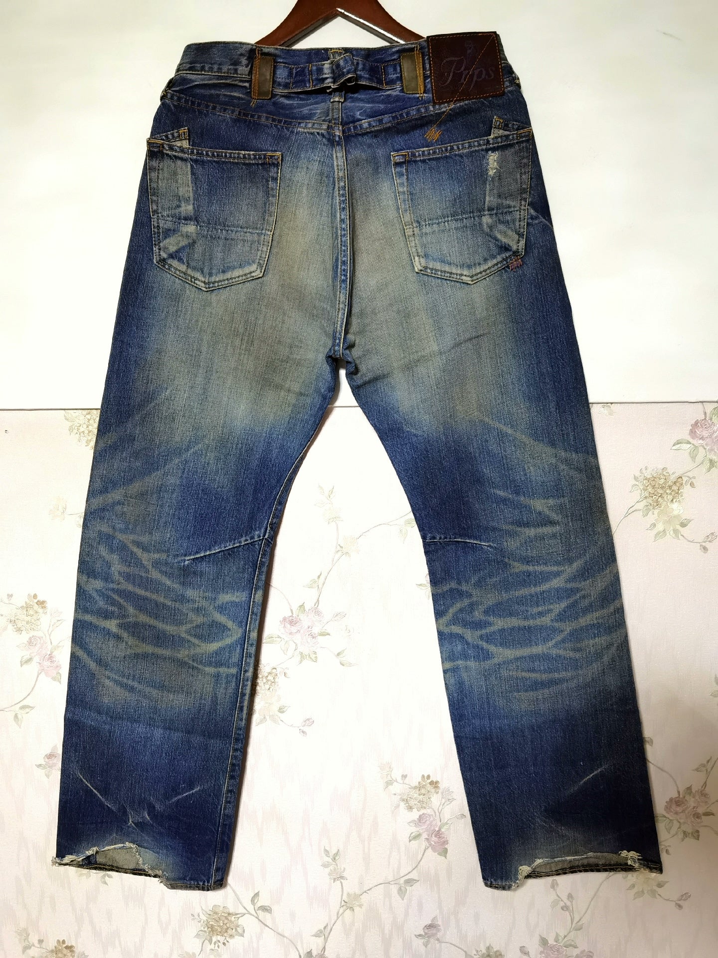 Vintage Wide-Leg Straight Jeans Japan