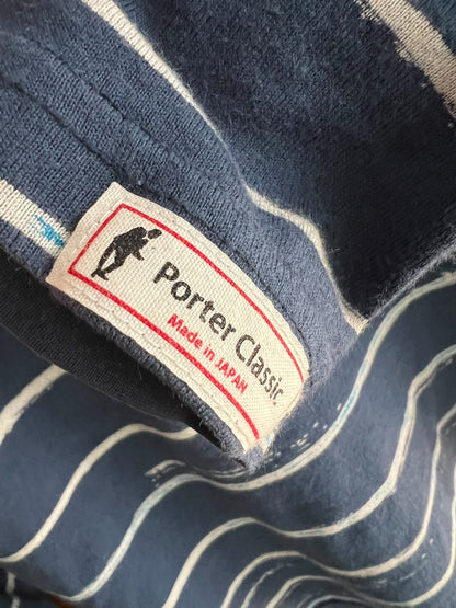 porter classic artist border turtleneck shirt