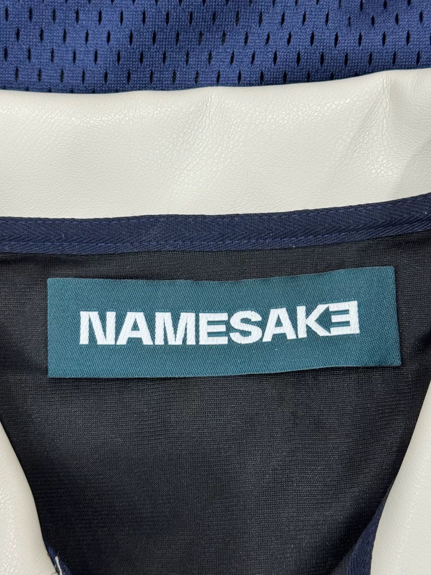 printed knit short-sleeve polo shirt