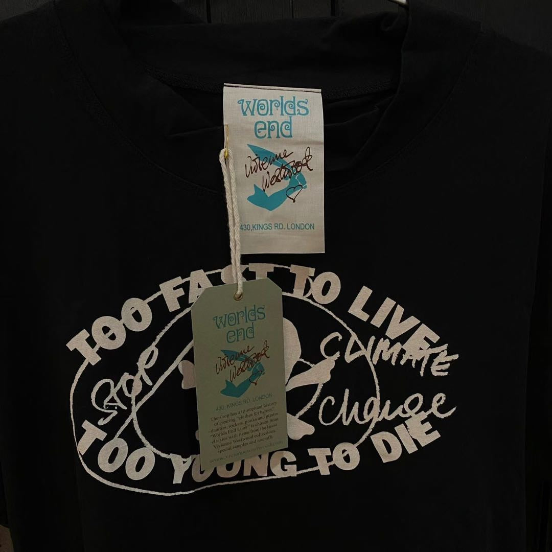 Vivienne Westwood Skull Slogan T-shirt