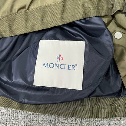 Moncler Logo Color Block Lapel Jacket