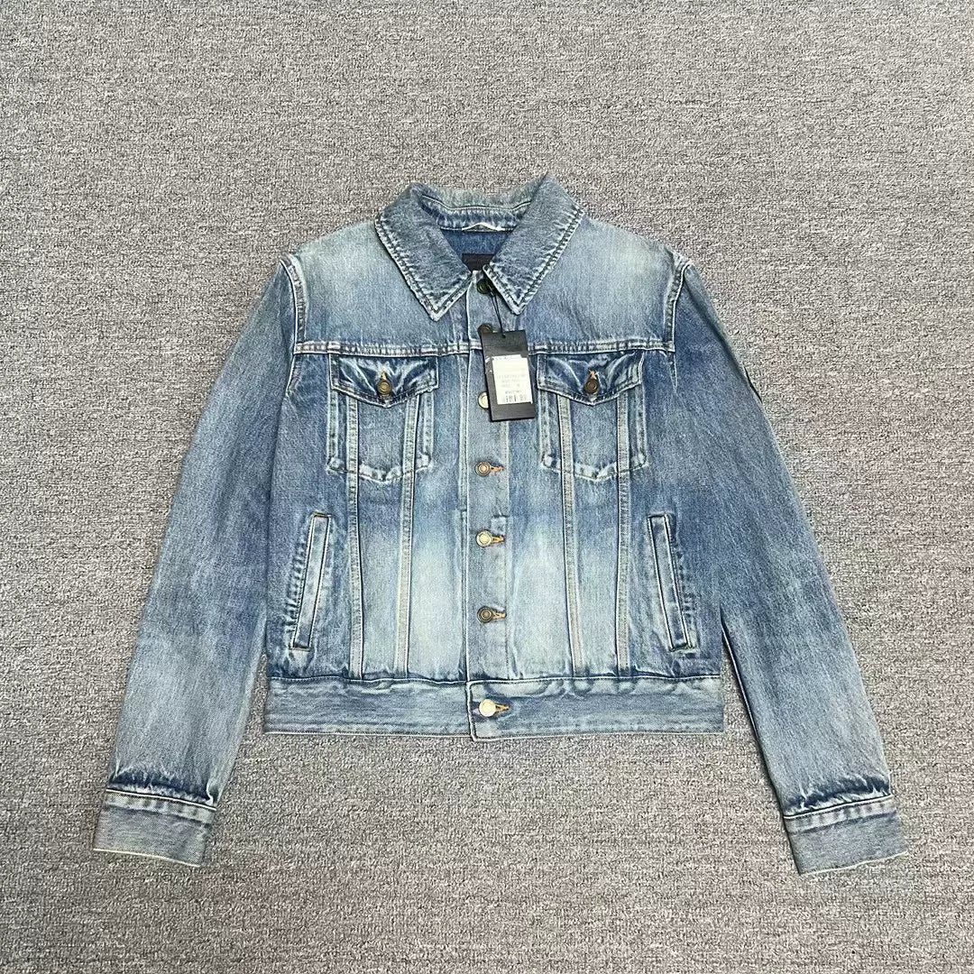 Saint Laurent SLP Washed Denim Jacket