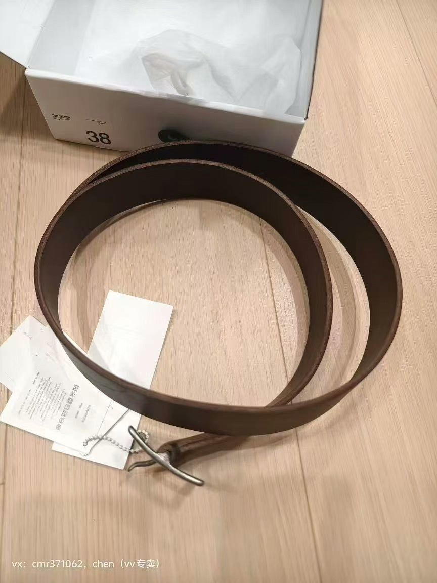 VISVIM 23AW PLAIN BELT 40MM