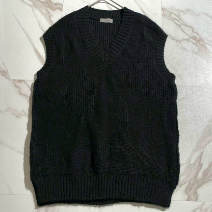 Yohji Yamamoto Pour Homme 23AW Long Wool Angora Vest