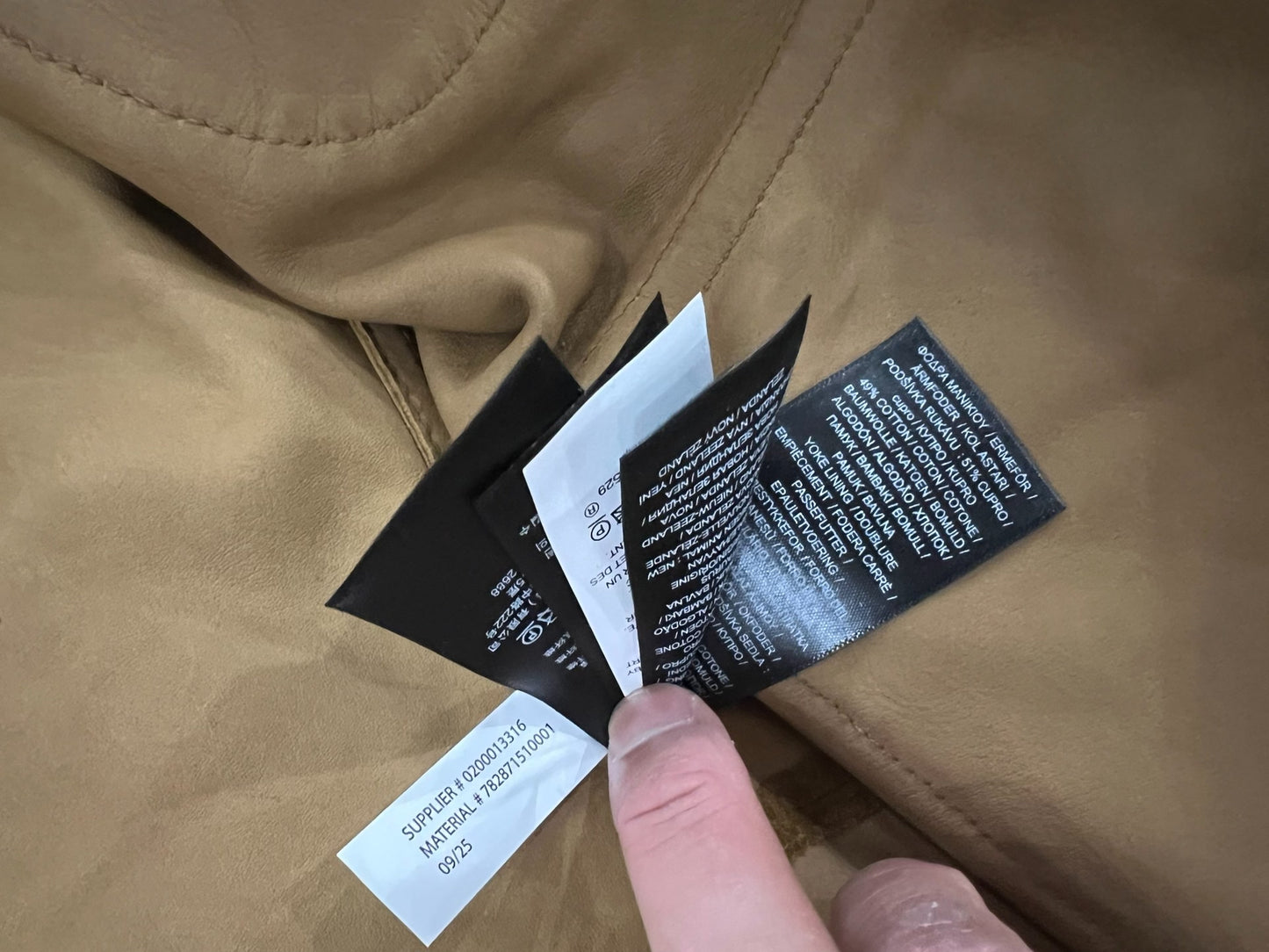 RRL 2025 Suede Three-Pocket Jacket