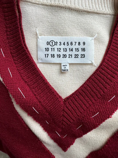 Maison Margiela Knit Top with Unique Design