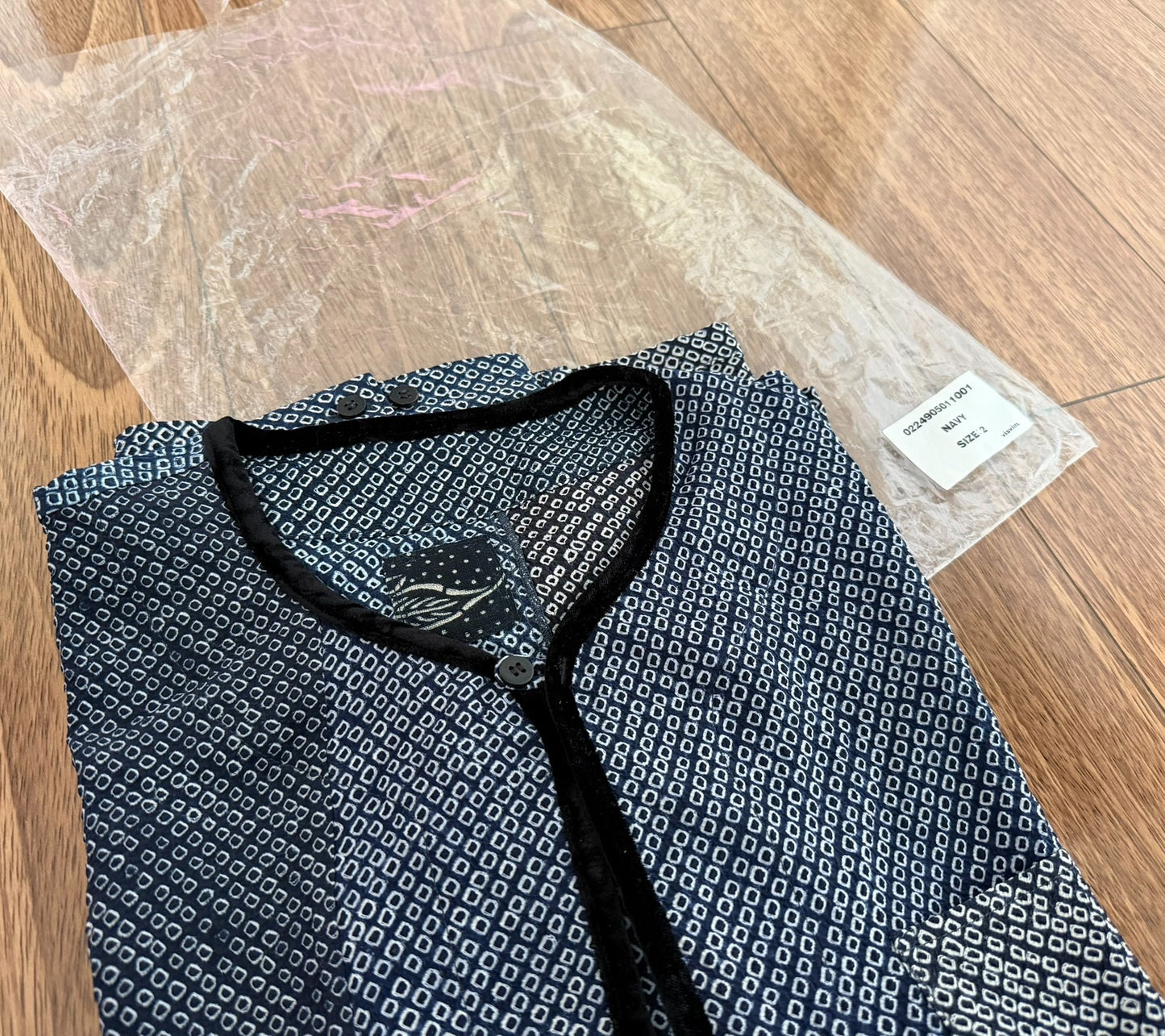 VISVIM 24 ICT TUNIC P.O. (VT.SHIBORI)