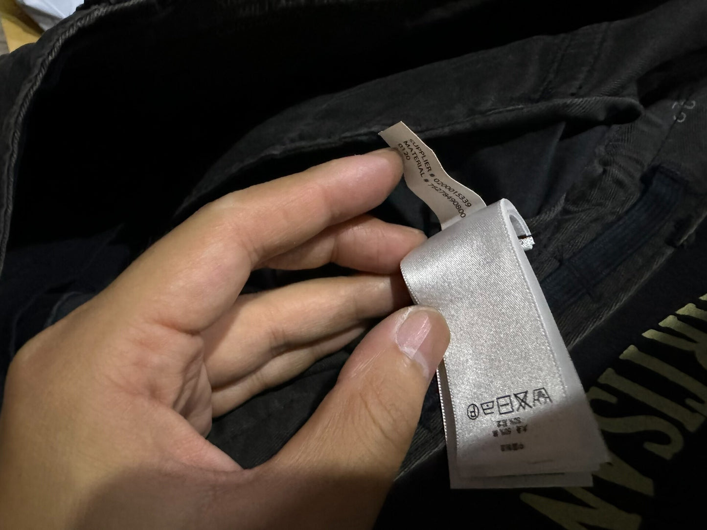 RRL Lightweight Black Cargo Pants